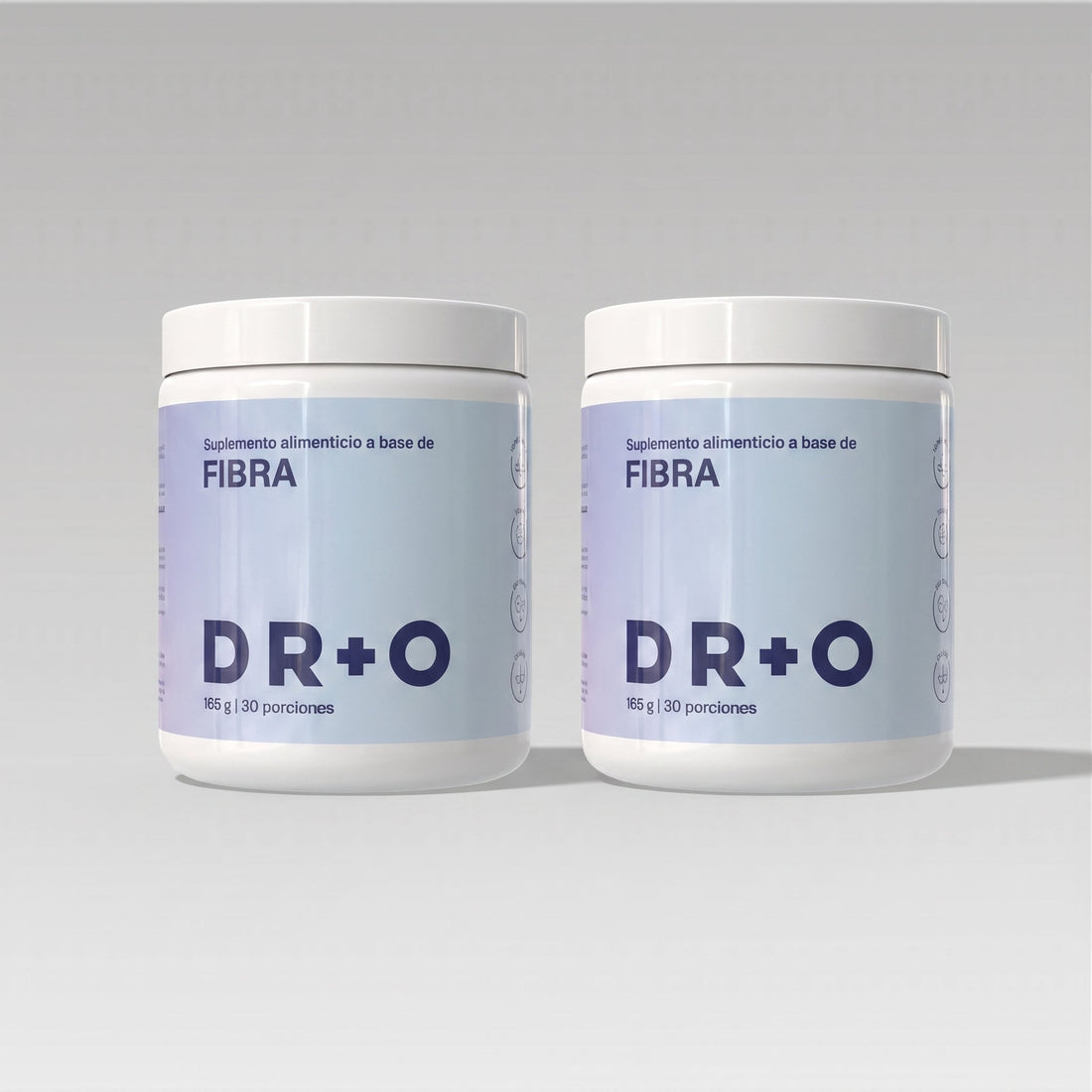 Fibra DR+O Pack 2 meses - 2 botes de fibra natural