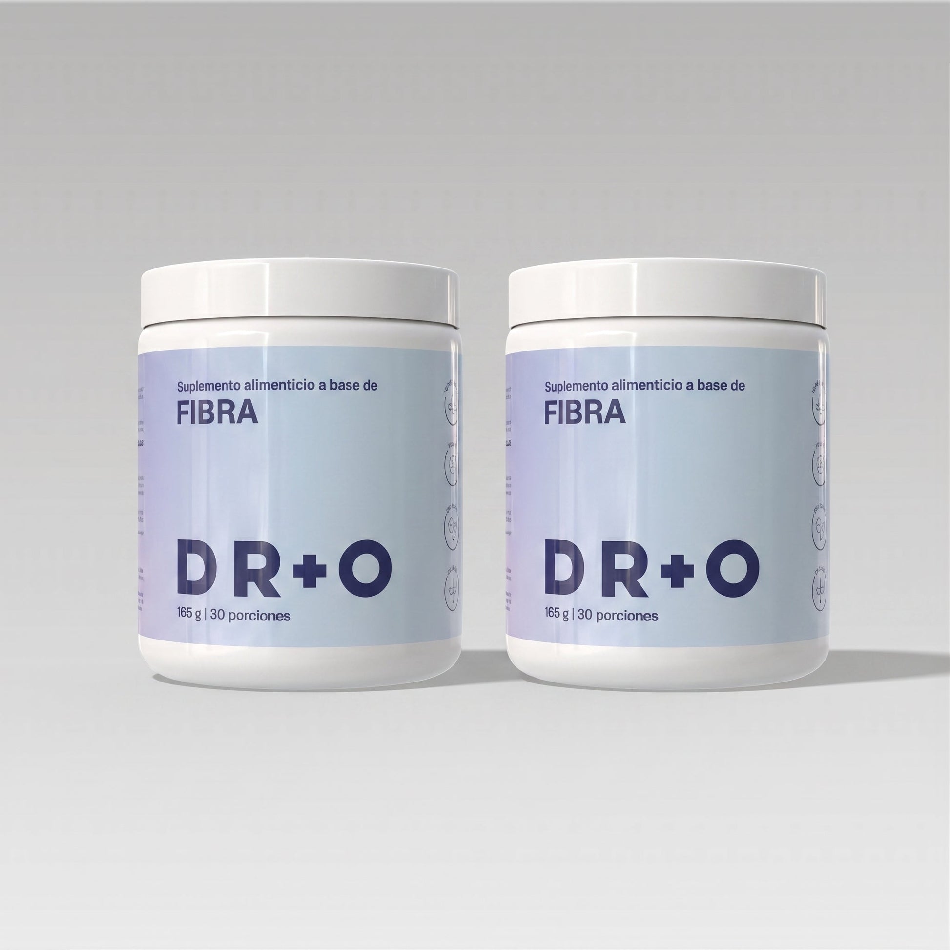 Fibra DR+O Pack 2 meses - 2 botes de fibra natural